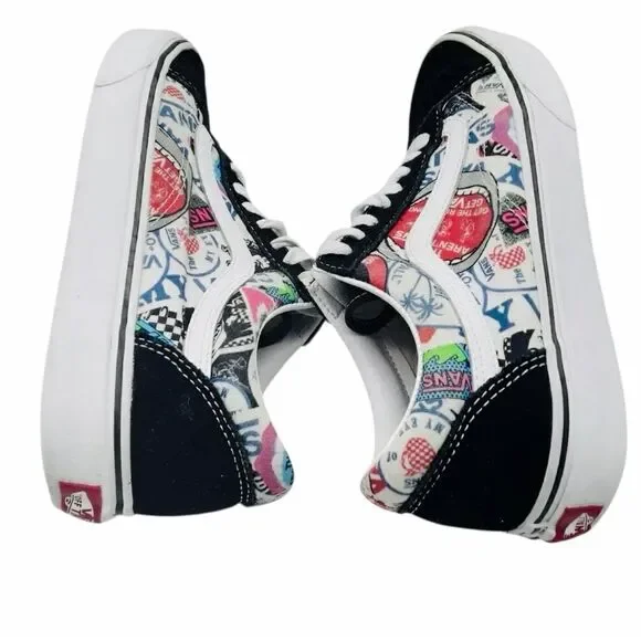 Van's Unisex Mash Up Old Skool Sneakers Size Men's 7 Women's 8,5 - Picture 5 of 9